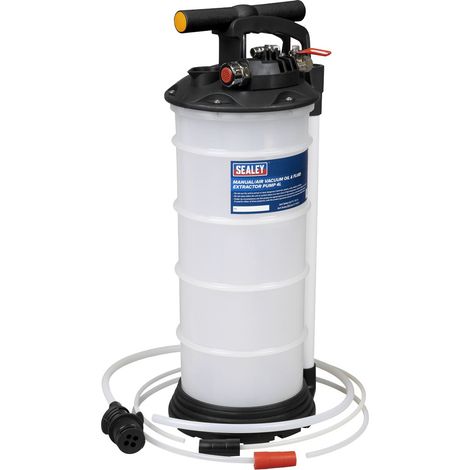 Sealey TP6900 4L Manual/Air Vacuum Oil & Fluid Extractor Pump (1/5)