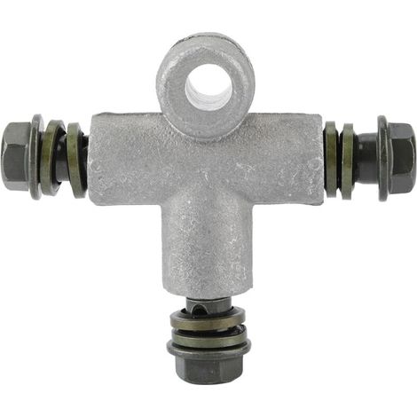 Té hydraulique à 3 voies pour frein moto ATV, tuyau huile 10mm