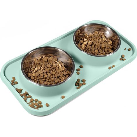 Chacoon Gamelle Chat Silicone Antidérapant et Anti-déversement, Bol Alimentation Animal Domestique (1/5)