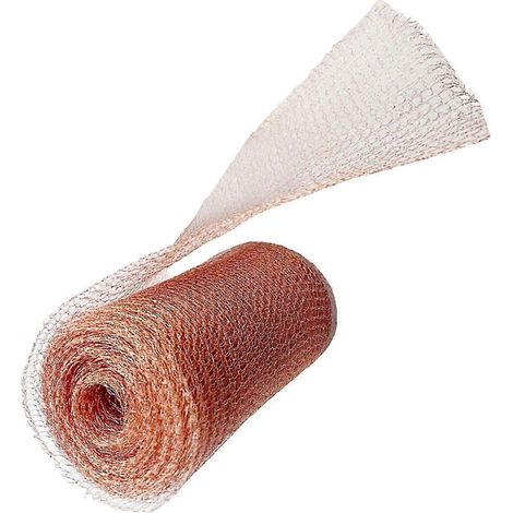 Kupfer-Füllgewebe für Haus und Garten, 10 cm x 10 m-12.7cm x 6m (1/5)