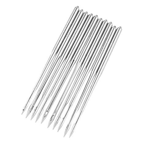 VURAHOME - Lot de 10 Aiguilles DBx1 pour Machine à Coudre Industrielle - JUKI DDL-555 Singer Brother,37mm (1/5)