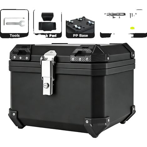 Coffre de voyage, ajustement universel, design étanche, 45L (11.89Gal) (1/2)