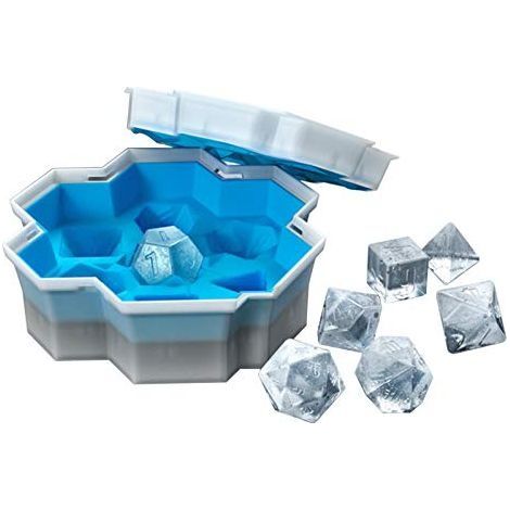 Bac Glacon Silicone Bac a Glacons Avec Couvercle, Bac Glacons Reutilisables, Moules à Glaçons Ustensiles De Cuisine, Pour Whisky, Bebe, Glace Fruits DIY, Cocktails, Boissons et bar Etc (1/5)