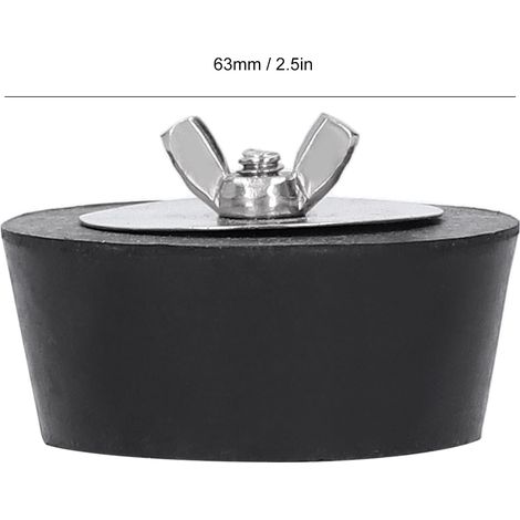 Bouchon en Caoutchouc Anti-Gel pour Piscine Hivernage, 63mm (1/5)