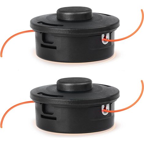 2 Pièces Tête Faucheuse, AutoCut 25-2, Plastique Robuste, Fil Préinstallé, Pour Débroussailleuse Stihl (1/5)