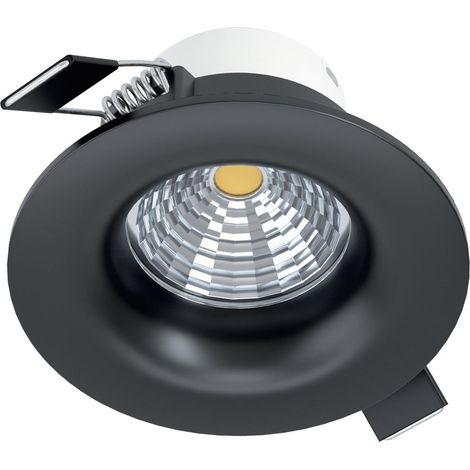 LED spot encastrable, de plafond dimmable, rond et plat (1/5)