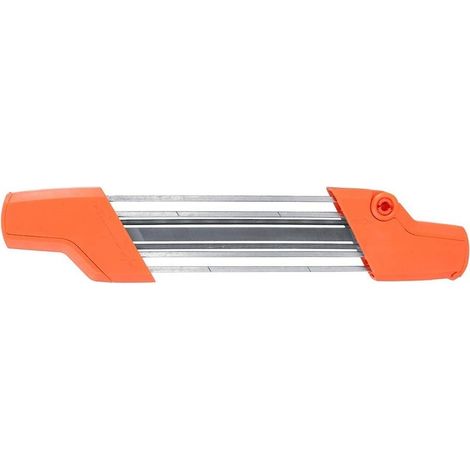 Affûteur de chaîne de tronçonneuse 2 en 1 (3/8 po / 4,0 mm) – Outil d'affûtage avec lime de 4,0 mm (1/5)