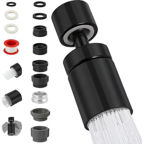 Aérateur de Robinet, 360° Pivotant Embout Robinet Cuisine (1/5)