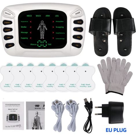 Filiyano-Appareil de physiothérapie EMS (électrostimulation musculaire, acupuncture, thérapie par impulsions électriques, stimulateur des méridiens