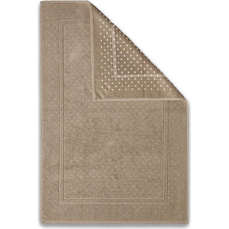 Tappeto Antiscivolo Noce 90X60 In Spugna Di Cotone  Teddy
