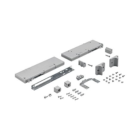 Kit amortisseur fermeture / ouverture superposée silent system - Pour porte : Avant droite - HETTICH