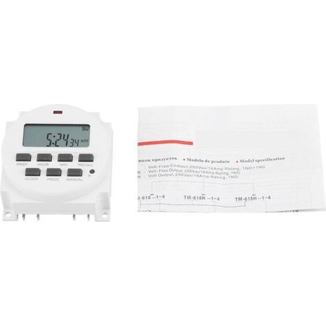 12V Digital Programmable Smart Control Switch Timer (1/5)