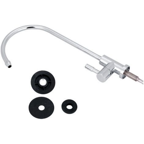 Schwanenhals-Küchenarmatur, robust und langlebig, mit elegantem Design, kompatibel mit allen Untertisch-Wasserfiltersystemen und verschiedenen Arten von Reinstwasserfiltern. (1/5)