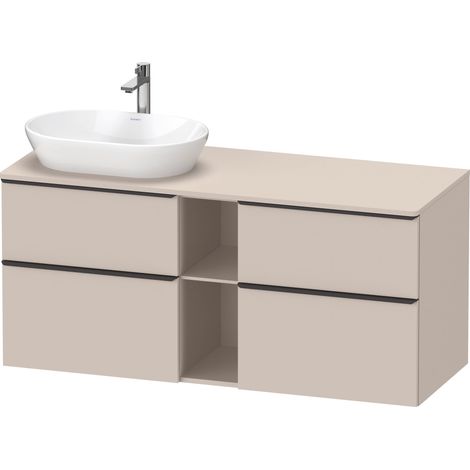 Duravit D-Neo consola lavabo mueble bajo suspendido (recorte