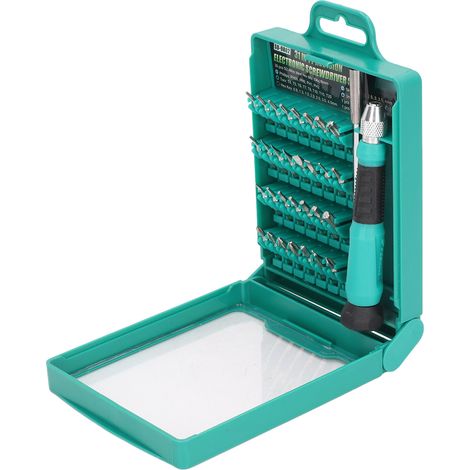 Kit de 31 embouts de tournevis pour la maintenance et la réparation de téléphones et d'ordinateurs portables (1/5)