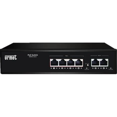 Grothe EDGE SWI 3000/401 Switch PoE, 6 ports, 4 PoE, puissance totale 60W