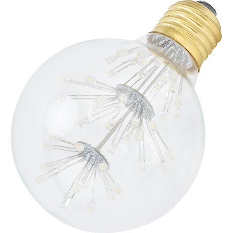 Ampoule à effet feu d'artifice 3W, lumière chaude, style vintage, idéale pour les fêtes, le jardin ou la décoration de chambre (85-265V). (1/5)