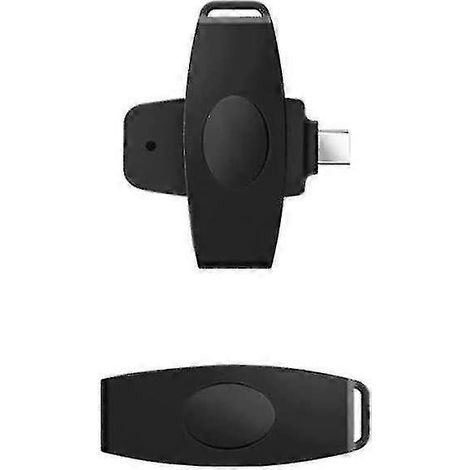 Lecteur de cartes USB-C CAC, lecteur de cartes à puce CAC USB-C à accès universel, lecteur de cartes de crédit/C militaire DoD