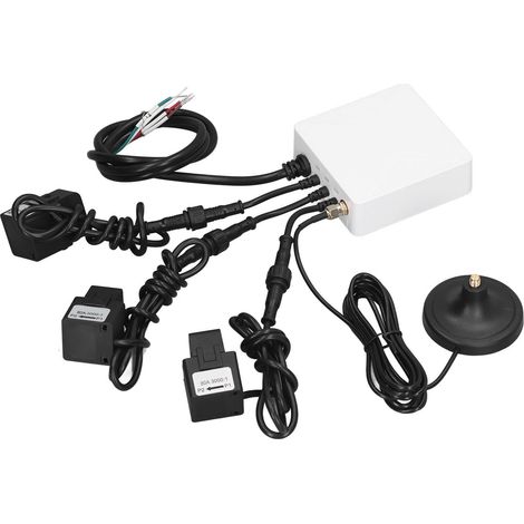 Compteur d'énergie triphasé à 4 fils pour pince ampèremétrique intelligente ZigBee, transformateur de courant, moniteur de consommation électrique domestique 100-240 V (1/5)