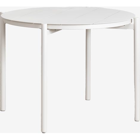 Mesa de comedor redonda en aluminio (Ø110 cm) Elton SKLUM             