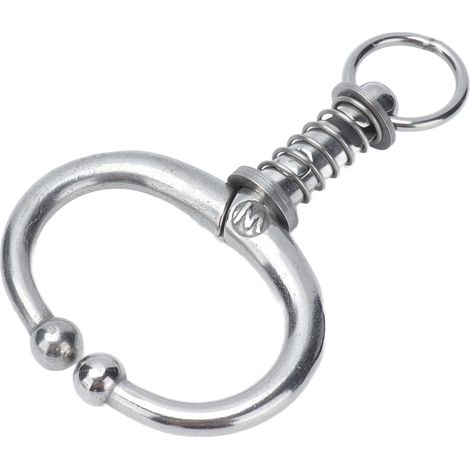 Anello per naso di toro – fermaglio per bestiame – molla media W – resistente, leggero – veterinario – allevamento