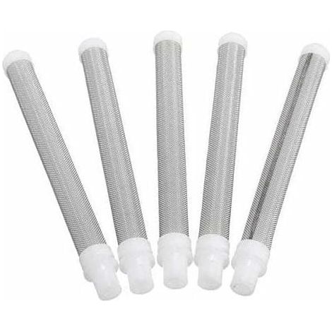 Filtre Pour Pistolet À Peinture Sans Air - Maille 60 - Acier Inoxydable - Compatible LX50 LX65 SG3 RX-Pro RX-Apex - Lot De 5 (1/5)