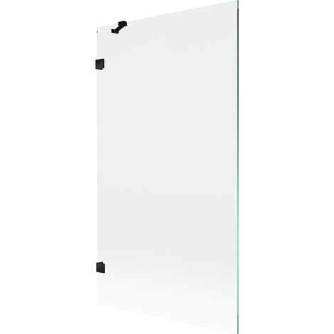 Mexen Lunar Duschabtrennung 1-flügelig 100 x 150 cm, transparent, schwarz - 897-100-000-70-00 (1/5)