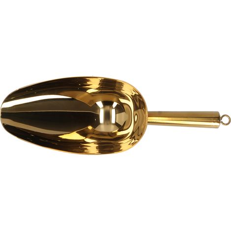 Pelle à glace en acier inoxydable pour bar, pelle à aliments, pelle à farine, accessoires de cuisine pour barGold n° 3 (1/5)