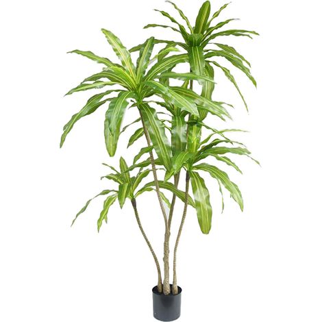 180cm Striped Dracaena Realistic Artificial Tree (1/2)