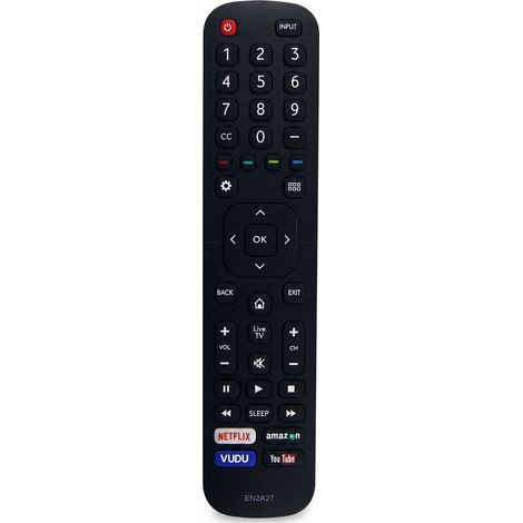 Télécommande de Remplacement pour TV Hisense, Compatible avec EN2A27, Sans Configuration (1/5)