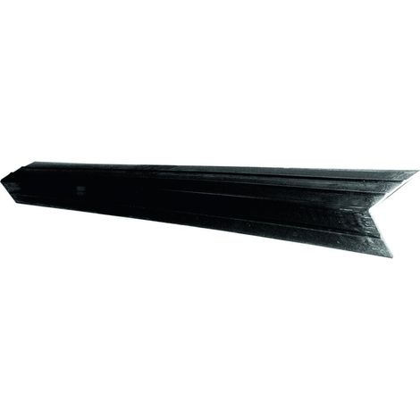 CORNIERE D ARRIMAGE PE NOIR EP5MM DIM.2400X160X140MM