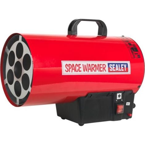 Sealey LP55 Space Warmer Propane Gararge Workshop Heater 33,000 to 54,500Btu/hr