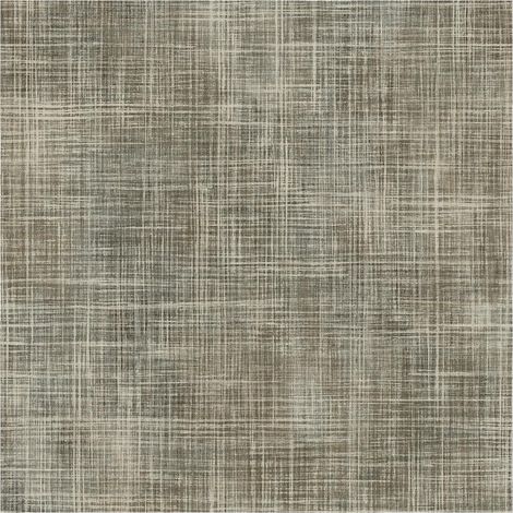 Brushed Check Tweed Fabric Effect Wallpaper Taupe Cream Paste The Wall Vinyl