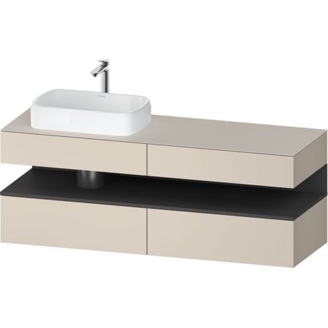Duravit Collection One Konsolenwaschtischunterbau, 2 Auszüge, 2 (1/2)