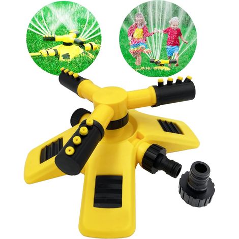 Wasser-Sprinkler, Spielzeug-Sprinkler für Kinder, Gartenspielzeug, Rasenbewässerung, Wasser-Sprinkler, für draußen, X-Form (1/5)