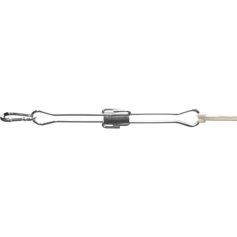 CENTRALE BRICO Kit De Fixation Gris Pour Toile D'Ombrage