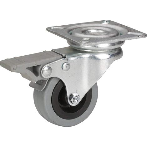 dörner + helmer 771100C Roulette pivotante Diamètre de la roue: 50 mm Capacité de charge (max.): 35 kg 1 pc(s) A310262 (1/3)