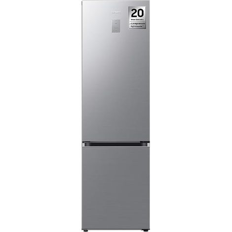 Samsung Frigorifero Combinato EcoFlex AI 2m 390L RB38C675CS9. Cerniera porta: Destra. Classe climatica: SN-T, Emissione acustica: 35 dB. No Frost (frigorifero), Luce interna, Numero di ripiani frig... (1/5)