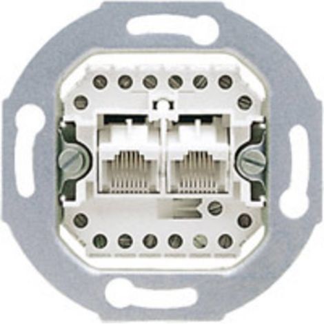 Jung Boîtier de raccordement IAE/UAE 2 x 8 pôles, pour 2 bornes (séparées) UAE 8-8 UPO (1/2)