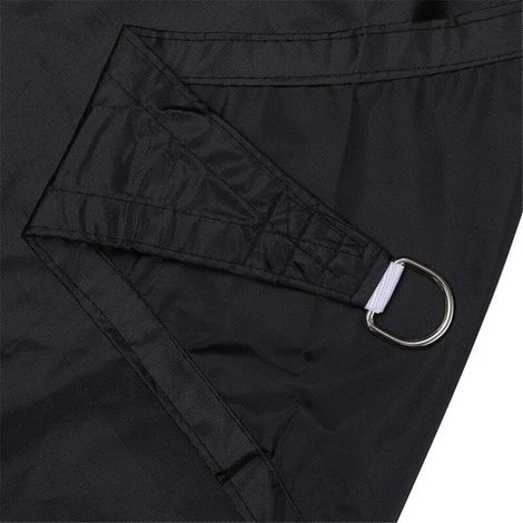 Voile D'ombrage Rectangulaire 2.5x2.5m Imperméable PES Toile Ombrage 98% UV Protection pour Jardin Terrasse Balcon Piscine Fête Extérieur, Noir (1/5)