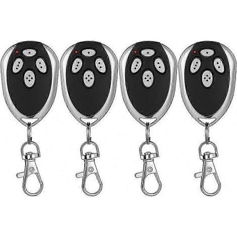 Télécommandes de porte de garage à 4 canaux, compatibles avec l'émetteur 433,92 MHz LM123 (remplacement) (1/5)