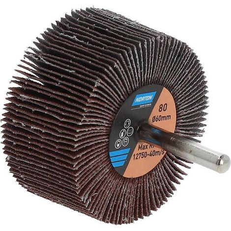 Disco de láminas en varilla R207Plus 60x30x6 P80 (Pack de 10)