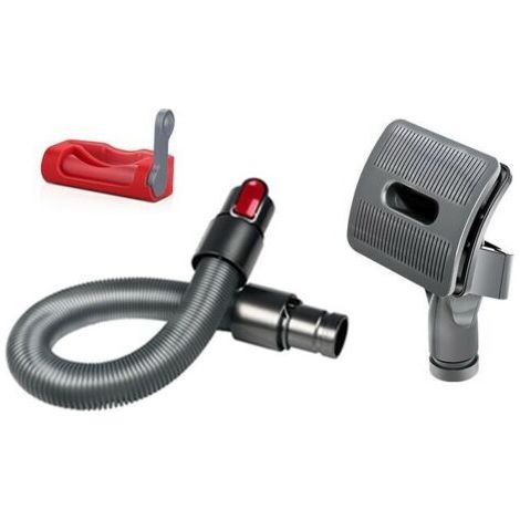 Brosse Aspirateur Chien pour Dyson, Brosse à Poils D'animaux, avec Extension Tuyau et Verrou de Gâchette, pour Dyson V7 V8 V10 V11 V12 V15 (1/5)