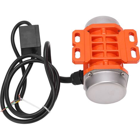 Moteur vibrant pour béton, vitesse maximale de 3600 tr/min, boîtier étanche IP66 en alliage d'aluminium, monophasé, micro-moteur vibrant 30 W 0,26 A (force de vibration de 20 kg)