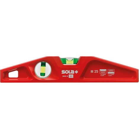Niveau tubulaire Sola M 25 25 cm (1/5)