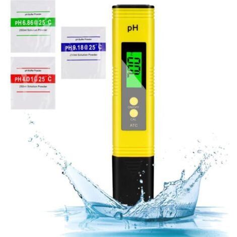 Digital pH Meter, 0.01 High Accuracy pH Tester, 2% Accuracy Reading, pH Water Temperature Tester, pH Meter for Domestic Drinking Water, Swimming Pools, Hydroponics, Aquariums (1/5)