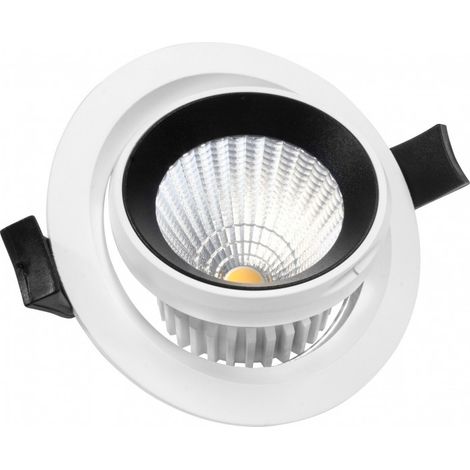 Blanc Neutre - Encastrable Orientable LED IP54 - 10W - DeliTech® (1/2)