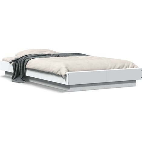 Maison Exclusive - Estructura de cama con LED madera ingeniería b