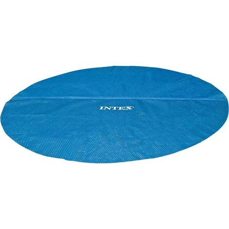Solar Pool Cover Blue 348 cm Polyethylene INTEX