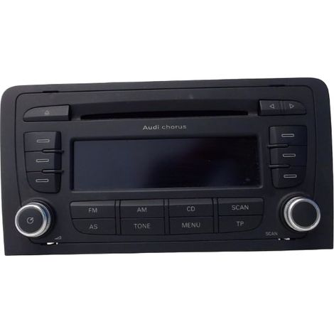 [PRODUIT D'OCCASION] Autoradio AUDI A3 ♻️ Ref Oe. 8p0057152f - Garantie à vie (1/3)